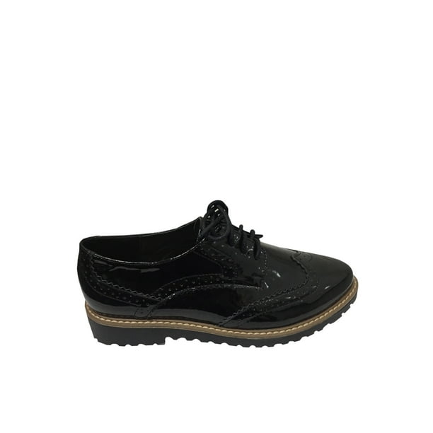 Oxford Ecocuero Zaw41 Negro Mujer