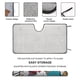 thumbnail image 2 of BoJack Horseman Parasol para Parabrisas Delantero Protector Plegable, Visera Solar para Auto Bloquea Rayos UV Mantiene tu Vehículo Fresco 130cm*70cm, 2 of 6