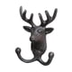 thumbnail image 1 of Figura De Cabeza De Animal Con Ganchos De Pared Para El Pasillo, Resistente Percha Para Llaves, Batas, 1 of 5