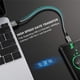 thumbnail image 5 of Cable de carga USB-A a USB-C de 30 cm, paquete de 2, color gris, 5 of 8