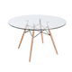 thumbnail image 3 of Mesa Eames Redonda de Vidrio 100cm, 3 of 3