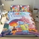 thumbnail image 1 of Elemental Conjunto de sábanas temático, trío de piezas, cómodo y amigable con la piel, diseño único, regalo de decoración para el hogar para familiares, amigos y fans,135cm *200cm, 1 of 6