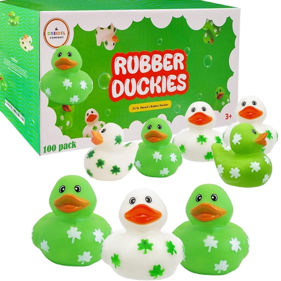 Juguete de goma para patos The Dreidel Company: Día de San Patricio