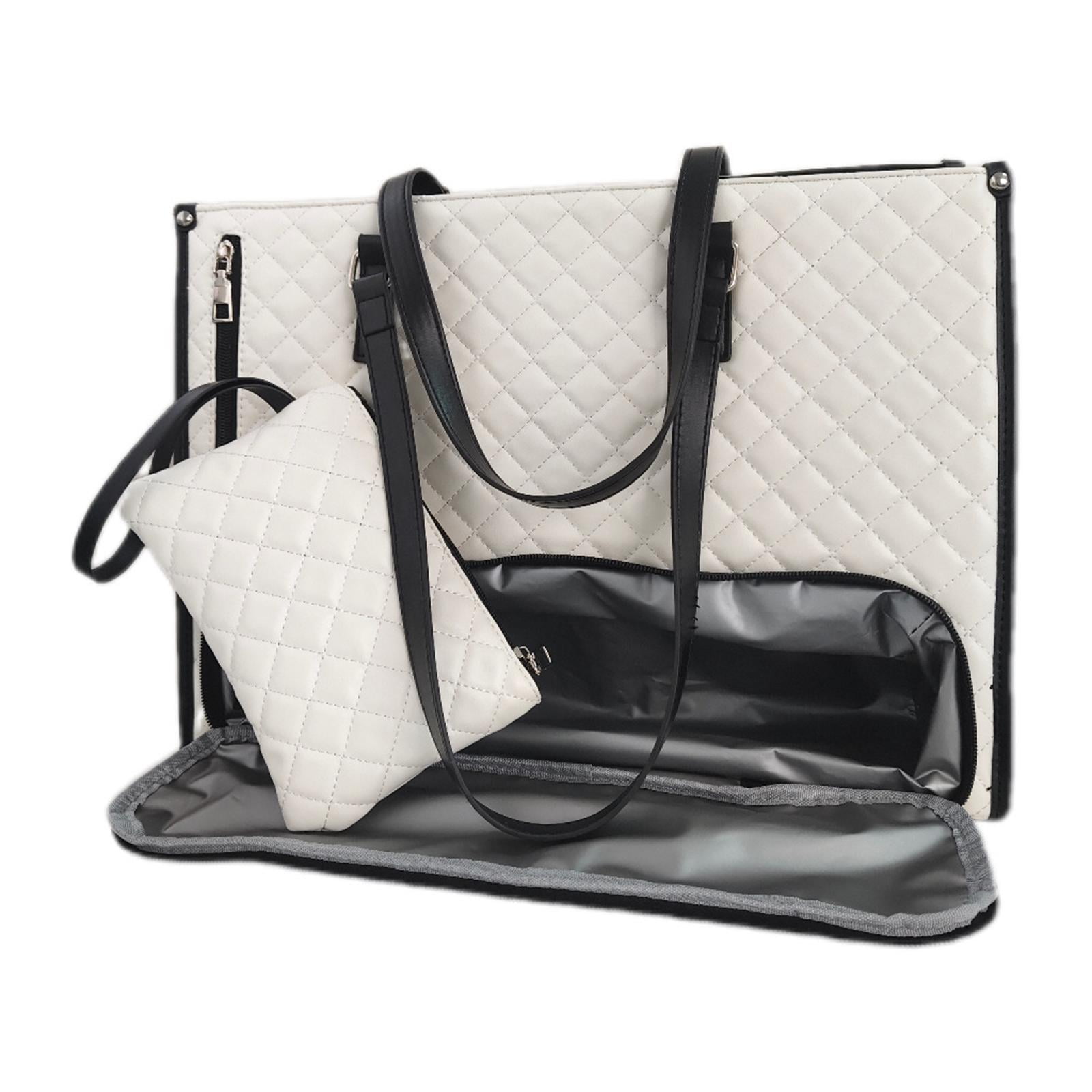 Bothyi - Bolso De Hombro Térmico Para Mujer, Ideal Para El Trabajo, La Oficina O El Collage, Color Blanco