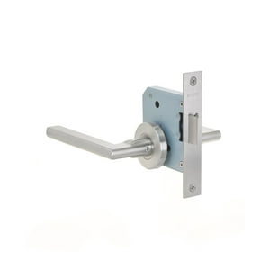 Stark Design - Cerradura De Embutir Función Simple Paso. Manillas Modelo: Maite. (Acero Inoxidable 304). Sku: Sde240-Ai.Kit.Maite