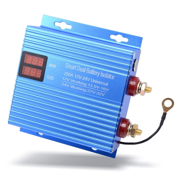 Aislador de Batería NEWISHTOOL 250 A 12 V‑24 V Relé VSR