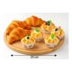 thumbnail image 3 of Bandejas Para Servir Bandeja Bambu Bandejas Redondas 25cm, 3 of 10