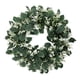thumbnail image 2 of Corona Grande De Hojas Verdes, Corona Navideña Artificial Para Ventana De Patio, Estilo De Boda F, 2 of 5