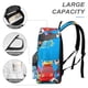 thumbnail image 4 of Autobús Bebé Babybus-theme Backpack, Campus style schoolbag Bookbag with Adjustable Shoulder Straps And Large Zip Compartment, Unisex Travel Bags.42x30x15cm, 4 of 6