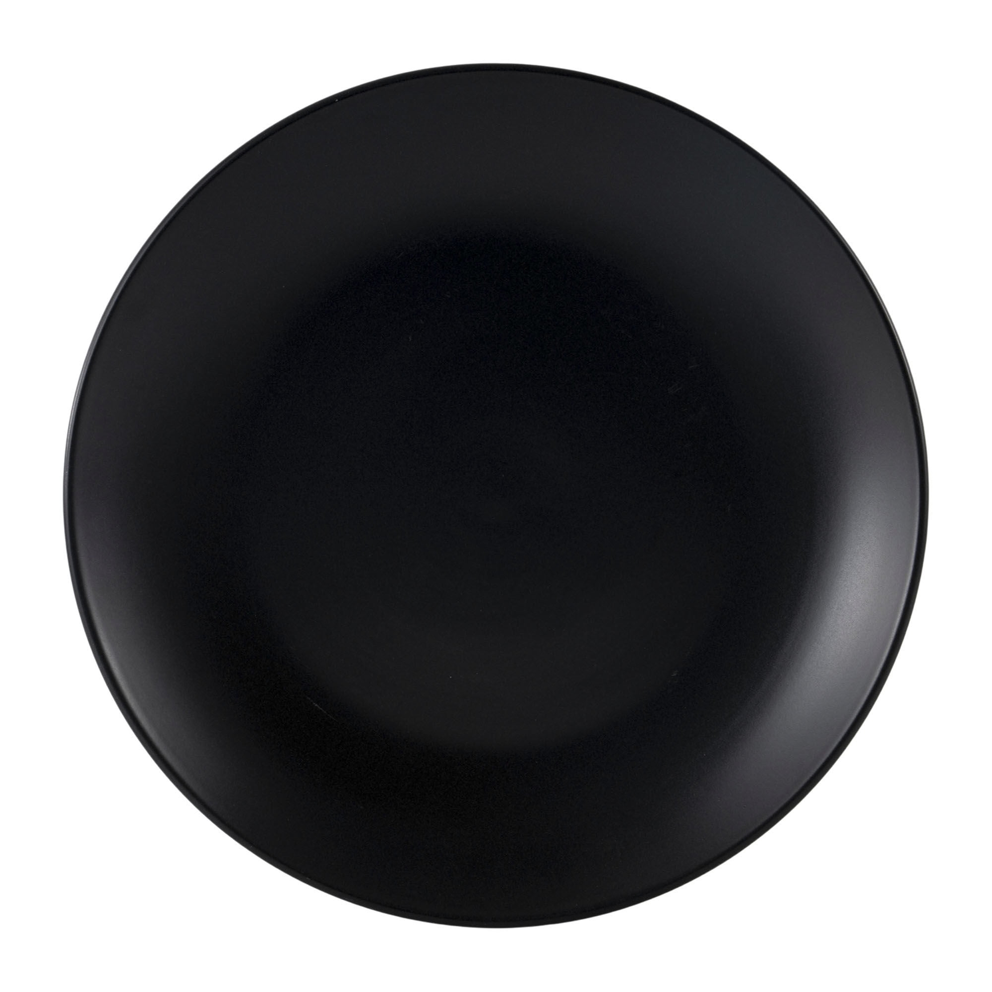 Plato Fondo Negro Ceramica 1 Pieza Mainstays