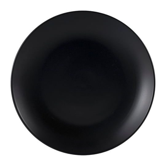Plato Fondo Negro Ceramica 1 Pieza Mainstays