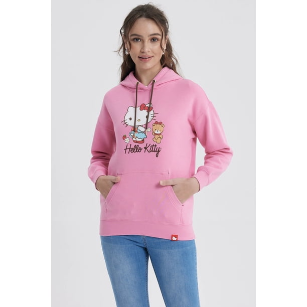 Polerón Mujer Hello Kitty Rosado - lll
