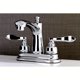 thumbnail image 2 of Grifo para lavabo Kingston Brass Nuwave French de 4 pulgadas, cromo, 2 of 3