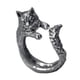 thumbnail image 4 of Anillo De Apertura Anillo De Forma De Gato Unisex Para Uso Diario Accesorios De Fiesta De Vacaciones, 4 of 5