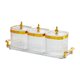 thumbnail image 2 of Caja De Condimentos Dividida, Contenedor De Especias Para Dulces, Sal, Nueces, Plato, 3 Frascos, 2 of 5