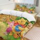 thumbnail image 1 of Winnie The Pooh 3-Piece Twin Bed Set - Includes 1 Single Comforter And 2 Pillowcases Bedding - Fade Resistant Microfiber - Winnie The Pooh, 1 of 4