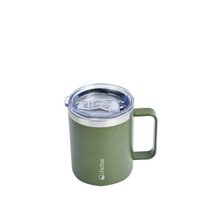 Lhotse - Taza Térmica Insulada Camping 350Ml Verde