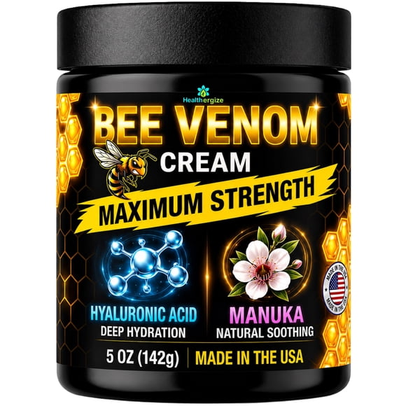 Crema de Veneno de Abeja Healthergize 142 g – Reafirmante para rostro y cuello