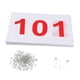 thumbnail image 4 of 100 Piezas Dorsales De Carrera Numerados Dorsales De Carrera 100 Números Números De Carrera De Atletas Del 101 Al 200, 4 of 5