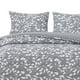 thumbnail image 1 of Cobertor Jacquard King Hojas Gris, 1 of 4