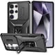 thumbnail image 1 of Funda Armada para Samsung Galaxy S25 Ultra con Tapa Deslizante y Soporte Magnético Giratorio Negro, 1 of 5