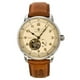 thumbnail image 1 of Reloj Zeppelin Mediterranee Leather Strap Open Heart Beige Dial Automatic 96665 Men's Watch, 1 of 3