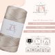 thumbnail image 2 of Cuerda de macramé Makromecity 2 mm 230 m Polipropileno Latte, 2 of 9