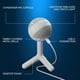 thumbnail image 5 of Micrófono Logitech G Yeti Orb Condenser RGB Gaming USB, 5 of 6