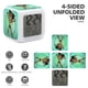 thumbnail image 3 of Super Sema Theme 7 Colors Alarm Clock Digital Led Alarm Clock Gifts For Kids Friends Family, 3 of 6