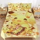 thumbnail image 1 of Pok-mon Pika-chu Pok-mon Pika-chu Bedding Set Sheet Set for Kids Adults,All Season Lightweight, 1 of 5
