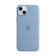 thumbnail image 1 of Funda de silicona para Apple iPhone 15 Plus con MagSafe Winter Blue, 1 of 5