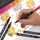 thumbnail image 4 of 60 Marcadores Doble Punta Lapices Colores Negro, 4 of 7