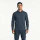 thumbnail image 1 of Polera Polo Dryfresh Hombre Manga Larga Secado Rápido Azul Piedra, 1 of 10