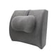 thumbnail image 4 of Cojín Trasero Inferior para Respaldo de Coche, Cómodas Correas Ajustables, Cojín de Espuma Viscoelástica, Cojín Trasero de Cintura para Sillón Reclina gris oscuro, 4 of 5