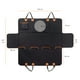 thumbnail image 2 of Funda Cubre Asiento de Auto Impermeable Mascotas Negra Xroad, 2 of 7