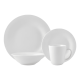 thumbnail image 1 of Juego vajilla porcelana 16 piezas redondo cocina Blanco, 1 of 3