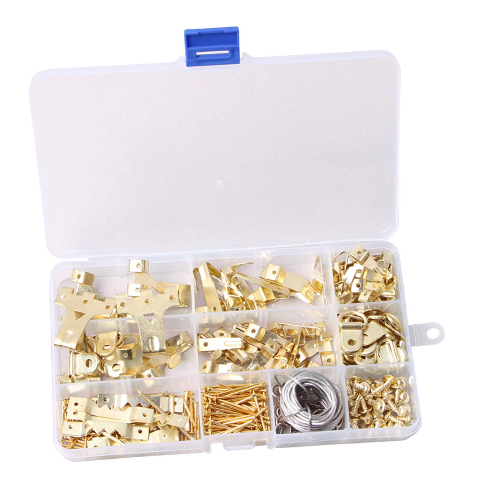 Magideal - Colgadores De Imágenes Ganchos Colgantes Ganchos Portátiles De Pared Portátiles Reutilizables Para El Servicio Pesado Para Lienzos Letreros De Arte 220 Piezas Establecidas