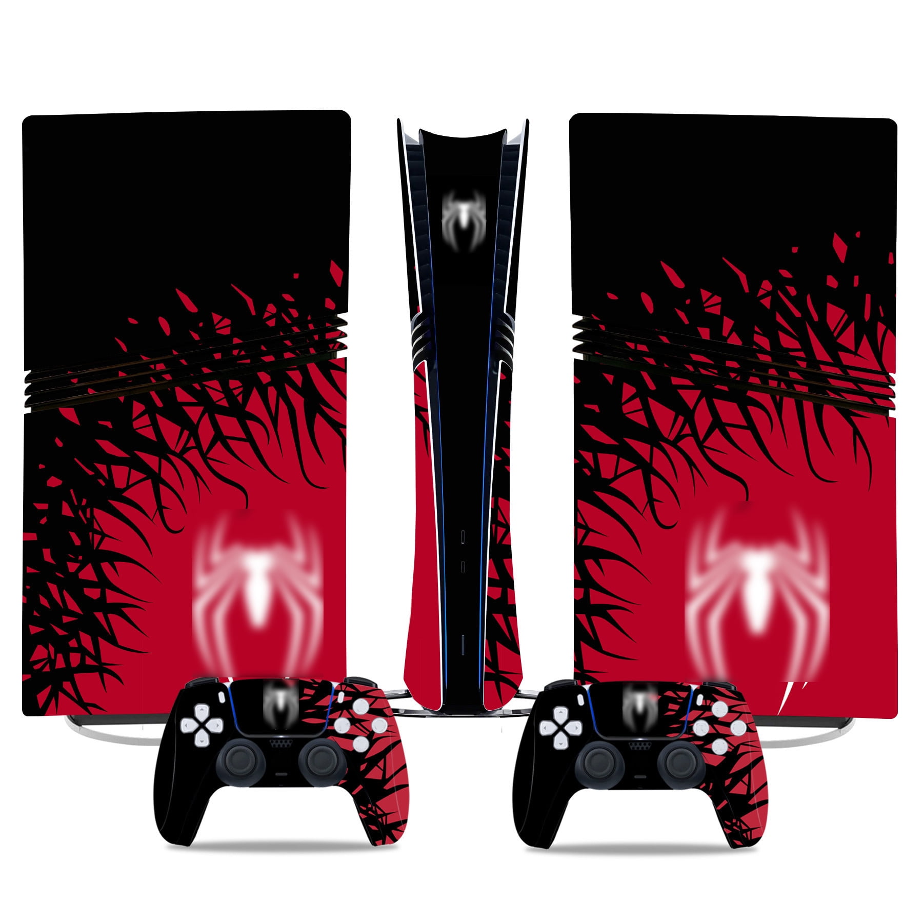 Genérico - Pegatinas De Piel Para Consola De Juegos Ps5 Pro, Pegatinas Protectoras, Pegatinas De Color, Películas De Dibujos Animados, Para Edición De Disco Y Edición Digital