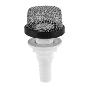 Magideal - Soporte De Filtro Con Malla Aireadora Para Accesorios De Plomería De Embarcaciones, Fácil Instalación De La Pieza De Bomba De Vivero, Filtro De Malla