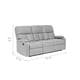 thumbnail image 4 of Sofá 3 Cuerpos Reclinable Moderno Matheus Gris Vs8070sgr, 4 of 7