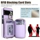 thumbnail image 4 of Para Google Pixel 10 / Pixel 10 Pro Funda Tipo Billetera con Bloqueo RFID Magnética Flip Cubierta con Múltiples Ranuras para Tarjetas Bolsillo con Cierre de Anillo Correa de Hombro Desmontable y, 4 of 10