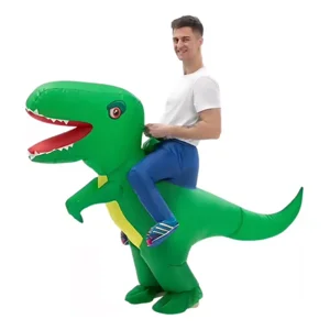 Feco - Disfraz Inflable Dino Ride Para Adulto