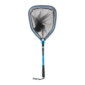 Ioensy - Red De Pesca Con Agarre Antideslizante Red De Captura De Peces Portátil Para Kayak De Agua Salada Barco Malla Grande Plegable