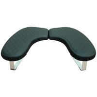 Magideal - Reposabrazos En Forma De U Para Manicura Y Uñas, Reposabrazos Para Manicura, Reposabrazos Cómodo Antideslizante Para Uñas, Cojín De Mesa Para El Hogar Negro