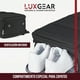 thumbnail image 4 of Mochila De Viaje Luxgear NomadLife Impermeable Cabina - Negro, 4 of 11