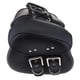 thumbnail image 5 of Negro Motocicleta dos bolsas Panniers Swing Arm Saddle Bag para Harley Yamaha, 5 of 5