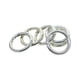 thumbnail image 4 of 6 Anillos Tóricos De Puerta De Resorte De 32 Mm Para Llaveros, Bolsos, Correas, Manualidades, Plata, 4 of 5