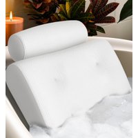 Almohada De Baño De Lujo Everlasting Comfort, Cojín De Apoyo Para La Cabeza, El Cuello Y La Espalda Para Bañera, Spa O Baño
