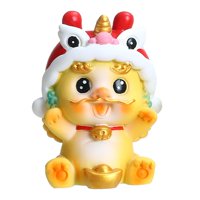 Bothyi - Figura De Dragón De Año Nuevo Chino, Escultura De Dragón Para Salpicadero De Coche, Estilo A