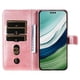 thumbnail image 3 of Funda con Cremallera para Huawei Mate 60 , Carcasa Cartera de Cuero PU con Soporte y Tarjetero, 3 of 6